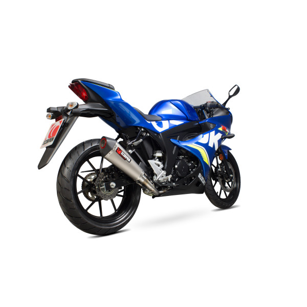 Scorpion Exhaust Suzuki GSX-R 125 / GSX-R 150 2017 - 2021 Serket Taper Full System Titanium Sleeve